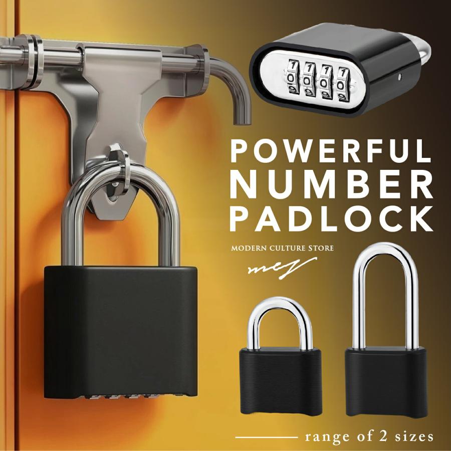 南京錠 ダイヤル錠 防水 屋外 ワンタッチロック解除 4桁