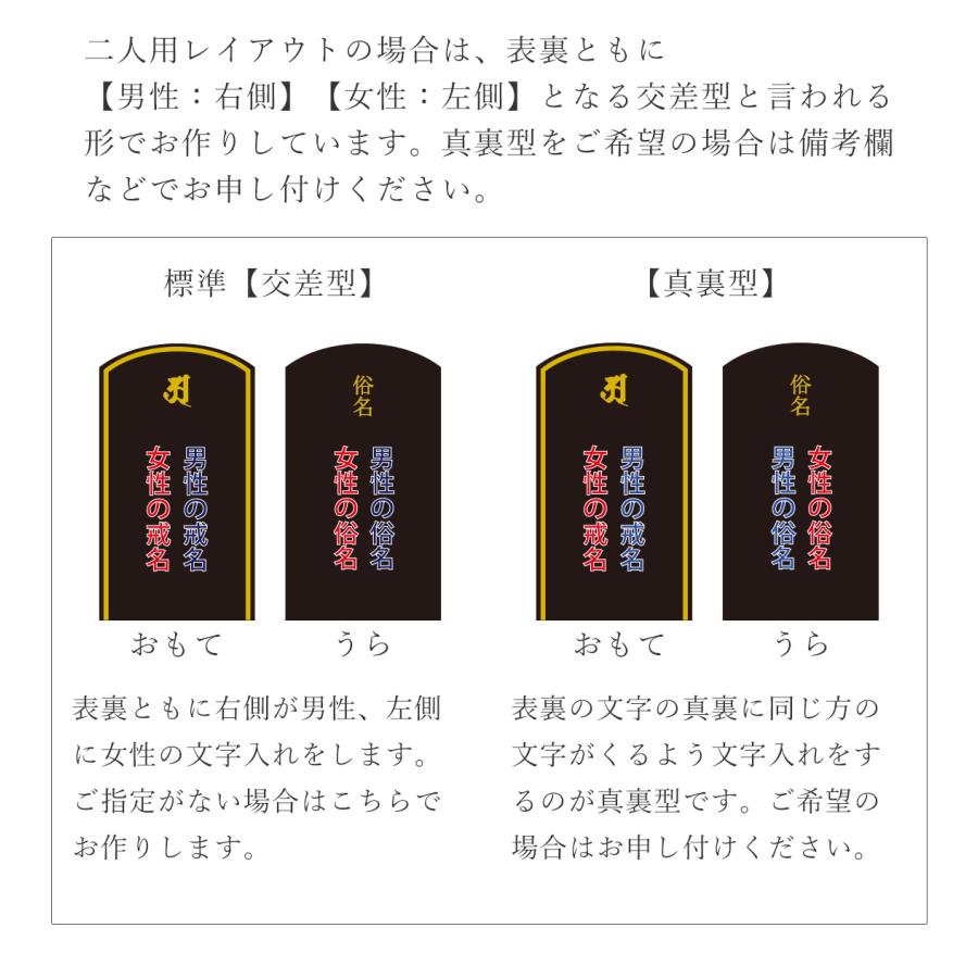 位牌 モダン 名入れ 戒名 蒔絵 夫婦 『 優徳 心花 ローズ 』 3寸 3.5寸 4寸 4.5寸 5寸 位牌 モダン モダン 桜 花柄 花梨 レッド 赤_10