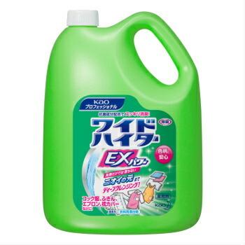 ワイドハイターex 4本 花王 業務用 ワイドハイターEX パワー4.5L 4本 1ケース 衣料用漂白剤