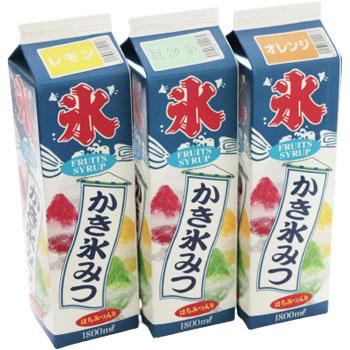 かき氷 シロップ いちご・すいか・マンゴー 1800mlその他８本選んで かき氷 シロップ ミツモト 氷みつ各種 1.8L いちご レモン メロン
