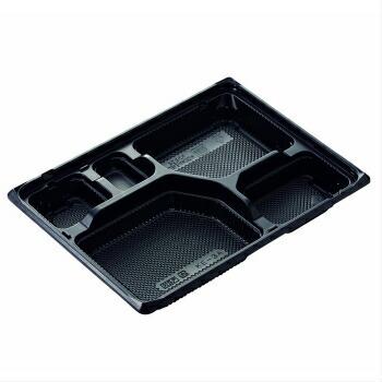 北原産業　使い捨て弁当容器　KS-84黒　透明蓋付き　500枚セット　新品未開封 北原産業 使い捨て弁当容器 KS-84黒 透明蓋付き 500枚セット 新品未