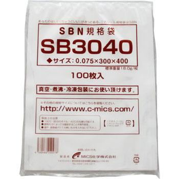 SBN規格袋 SB−3040 100入 : モダン・プロ - 通販 - Yahoo 