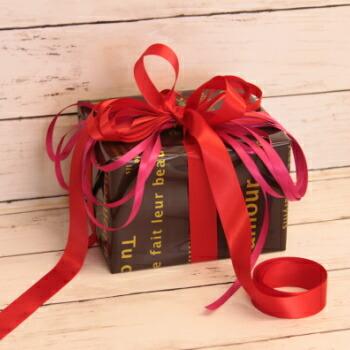 ギフトリボン Sサテンリボン 6mm アンティークホワイト 028 シングルサテン