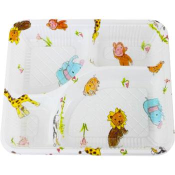 エフピコ 弁当容器 業務用 M50 どうぶつ透明蓋付 50枚入 少量用