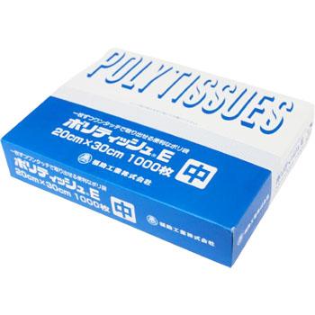 福助工業 ポリティッシュE 中 業務用 1000枚入 半透明 HDPE 200x300