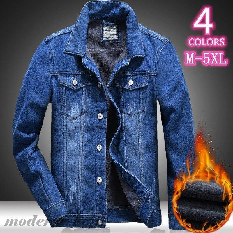 最も完璧な ジャケット デニムジャケット メンズ ジージャン アウター ジャケット デニムジャケット メンズ 裏起毛 デニムシャツ 長袖 ジージャン 裏ボアジャケット ショート丈 春物 秋 冬 ヴィンテージ 新品