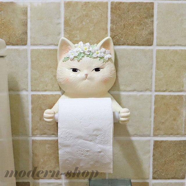 トイレットペーパーホルダー樹脂ティッシュスタンドホテルオフィス屋内洗面所アートクラフトインテリア可愛い猫 Znehgqizpo Www 4dgelateria Com Br