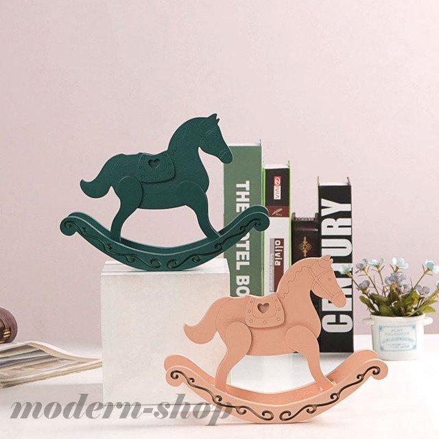 インテリア 木製 揺り馬 ピンク グーリン 北欧風 卓上 オフィス玄関 居間 置物 おしゃれ 贈り物 お祝い誕生日のプレゼント Ghsxh05 Ad 9 モダンショップ 通販 Yahoo ショッピング