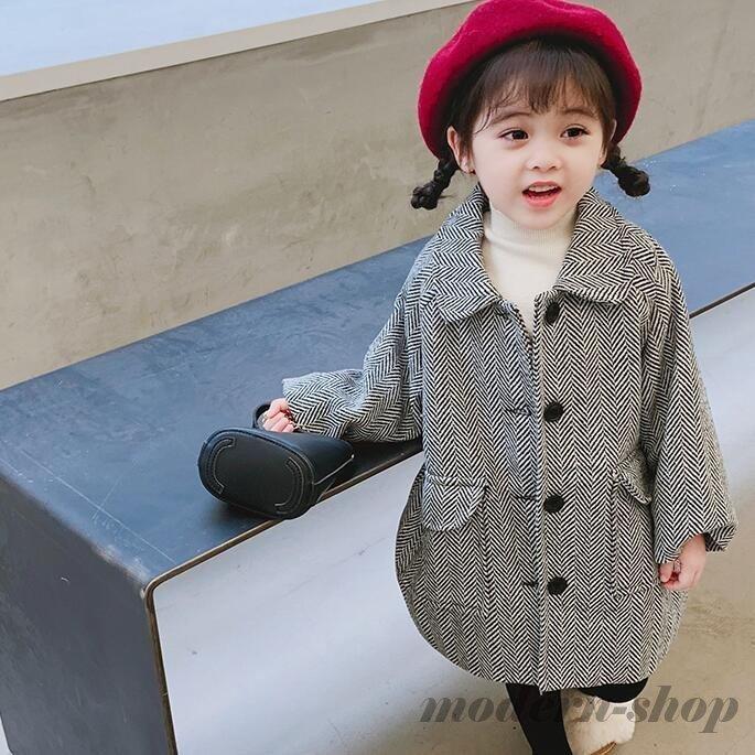 日本の職人技 ベビー服 シューズ 子供服 安い おしゃれ 女の子 コート キッズ 冬着 ロング丈 子供服 女の子 子供コート キッズ 秋冬 ラシャコート 厚手 アウター トレンチコート 冬コート ロングコート キッズコート おしやれ 暖かい 防寒 可愛い