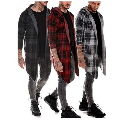 カーディガン メンズ ロング丈カーディガン 長袖 カーディガン チェック柄 アウター 羽織コート トップス 大きいサイズ カレッジ学生 コーデ 春夏 秋冬 Ghsxh09 Uss Mtxl11 モダンショップ 通販 Yahoo ショッピング