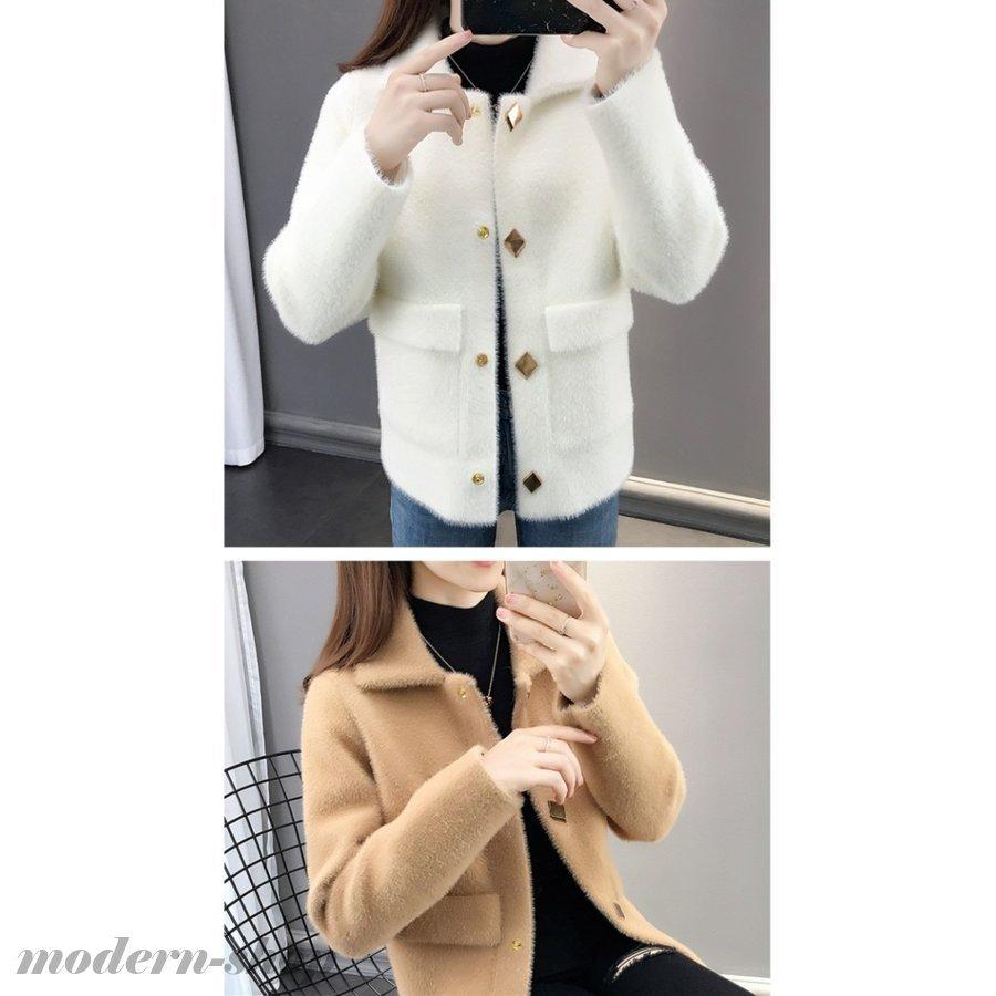 お手軽価格で贈りやすい フェイクファーコート 防寒防風 上品 暖かい モコモコ ショット丈 毛皮コート ファー付き エコファーコート 新品 30 40代 冬 レディース 毛皮コート カラー ホワイト Www Propac Ma