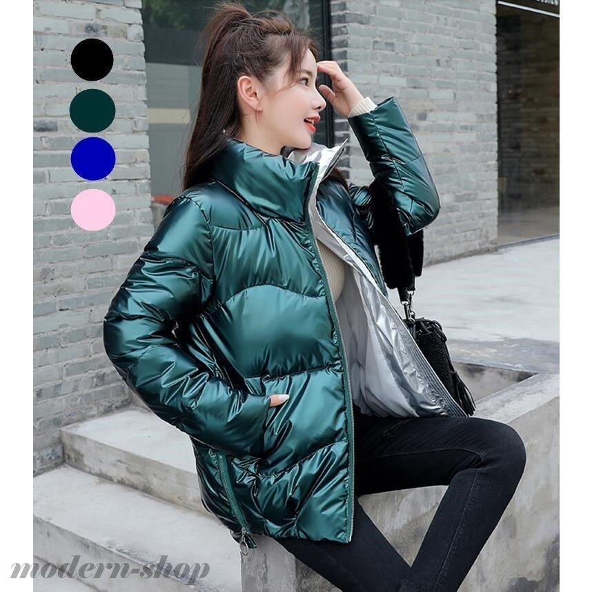 中綿入りジャケット アウター レディース コート ダウンジャケット風 ショート丈 中綿コート 秋冬物 超
