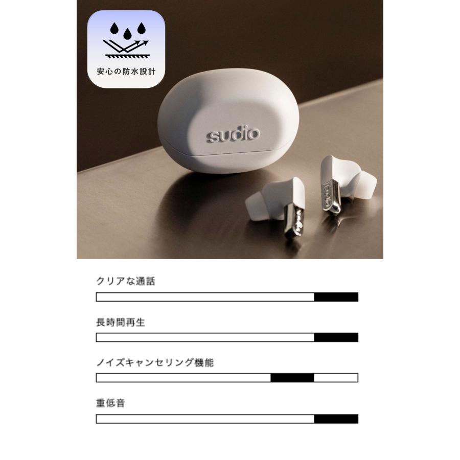 sudio（スーディオ） ワイヤレスイヤホン SUDIO N3 Pro エヌスリープロ
