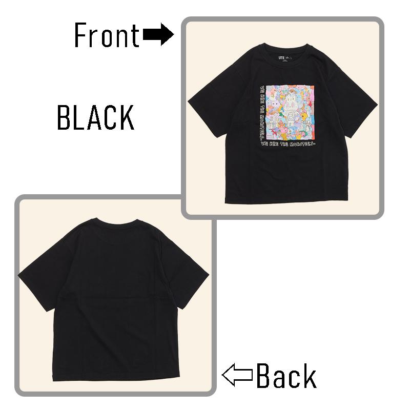 POP MART 即納 ユニクロ POPMART UT コラボ LABUBU Tシャツ