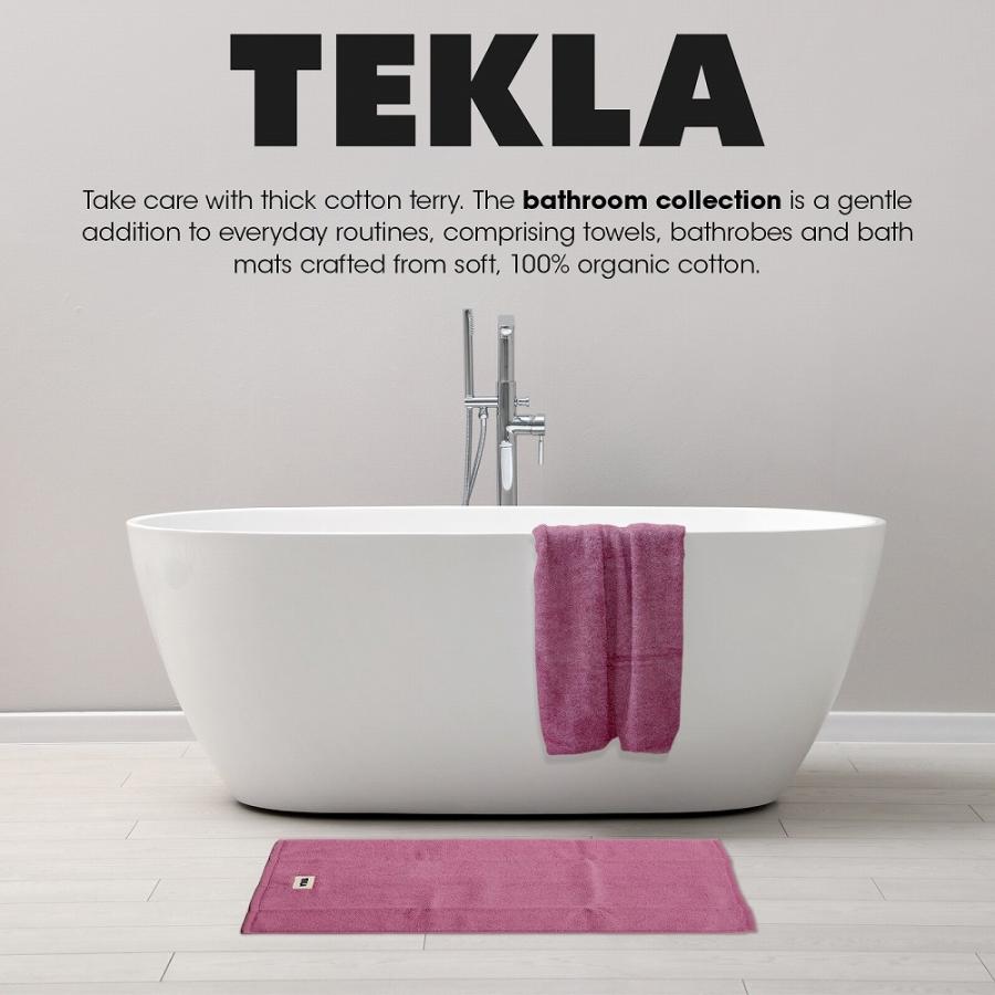 即納 TEKLA テクラ バスタオル 大判 70 x 140 オーガニックコットン ストライプス 綿100 無地 北欧 おしゃれ ギフト 高級 ブランド プレゼント ボディ タオルの画像