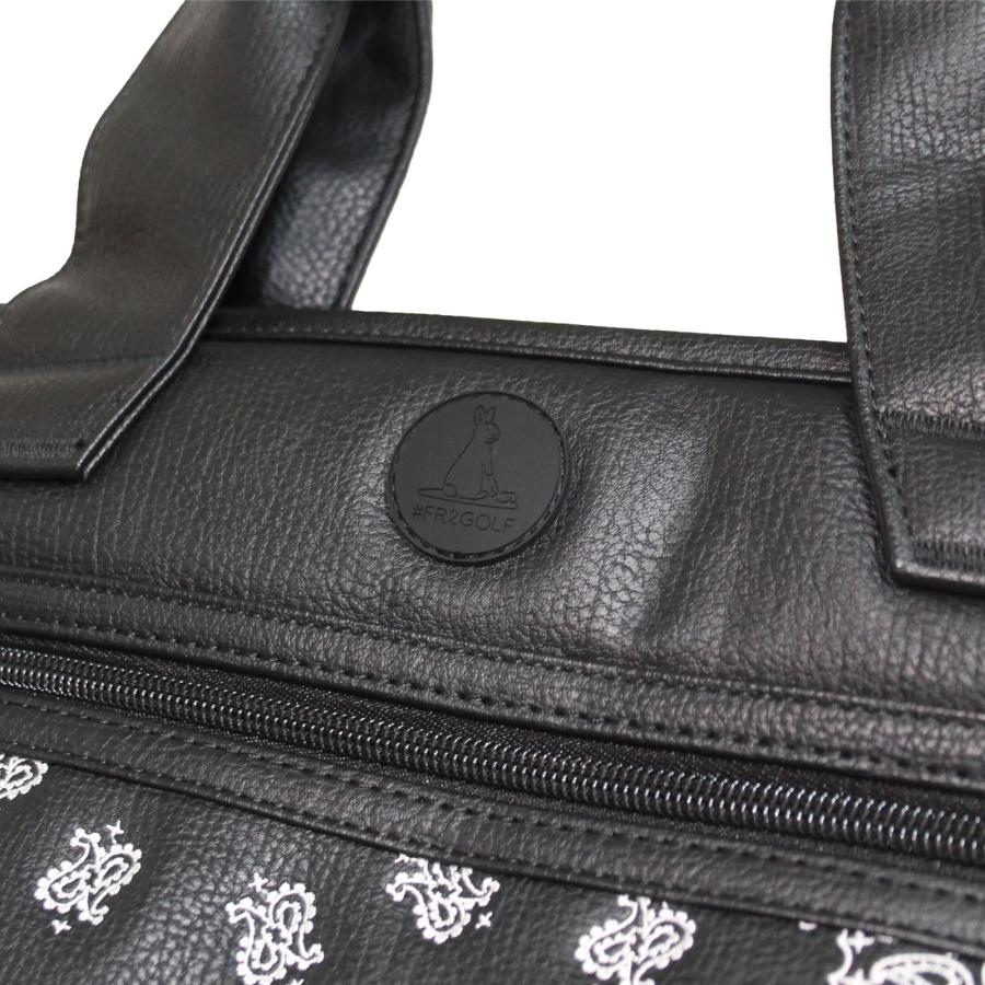 FR2GOLF Embroidery Original Paisley Pattern Circle Logo Cart Bag