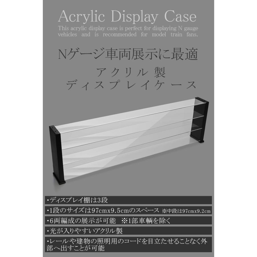 限定セール！ 即納在庫品】 Nゲージ アクリル ディスプレイケース