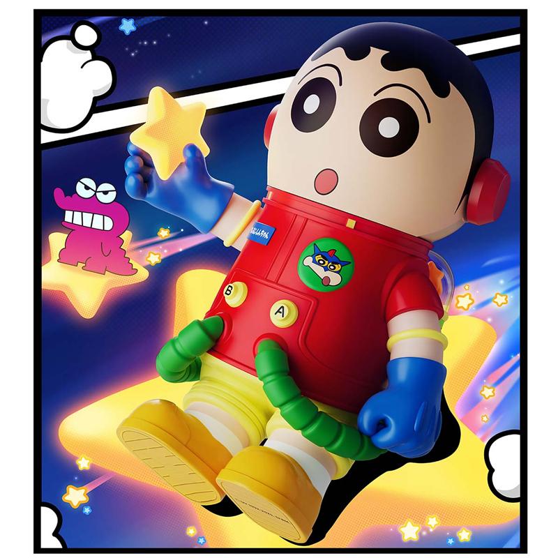 MEGA SPACE MOLLY 100% クレヨンしんちゃん POP MART 【正規品・即納】 MEGA SPACE MOLLY 400%+100