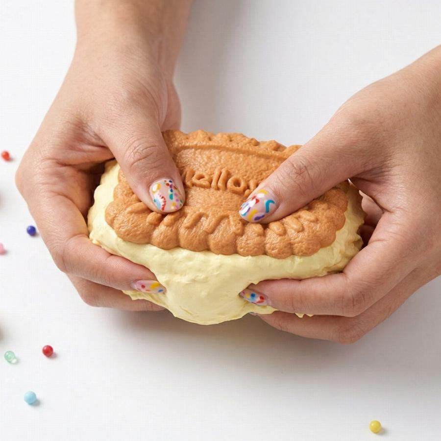 メロジョイ　ぱんぱんパンケーキ 正規品 Mellojoy ぱんぱんパンケーキ キャラメルクリームクッキー