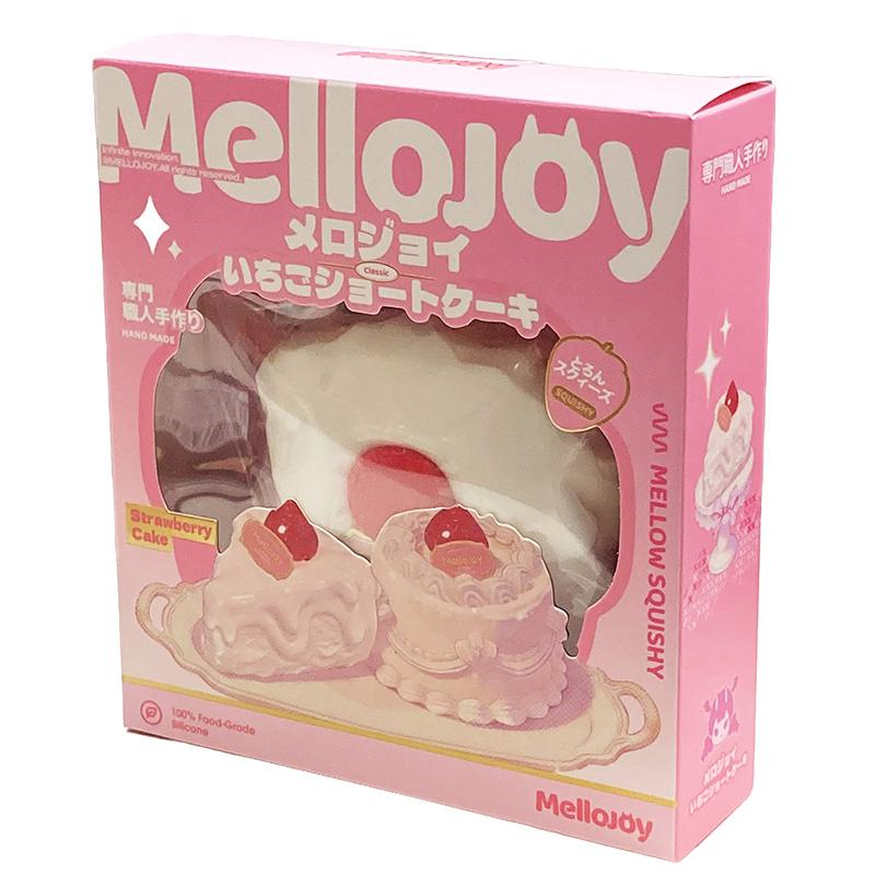 正規品 Mellojoy メロジョイ いちごショートケーキ スクイーズ ピース