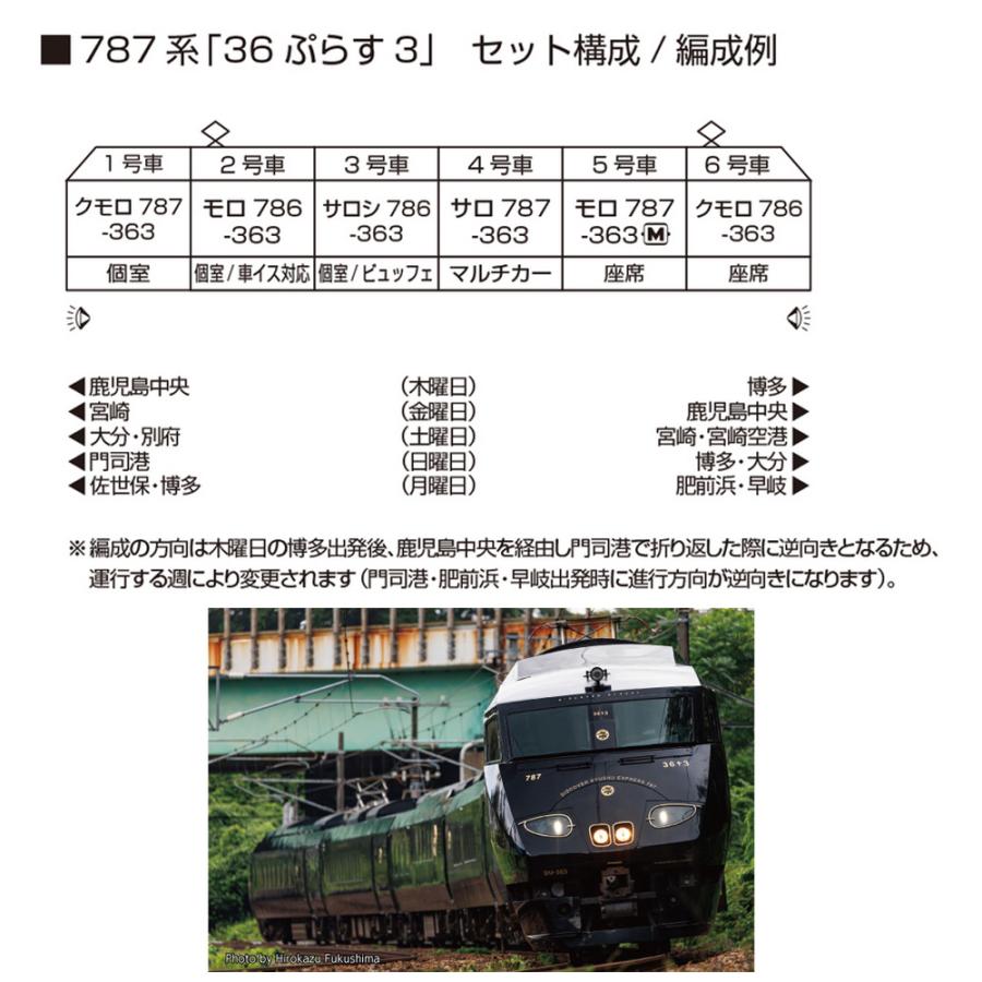 KATO プラモデル まとめ売り カトー（KATO） 【即納在庫品 安心配送】 10-2090 KATO JR 787系 36