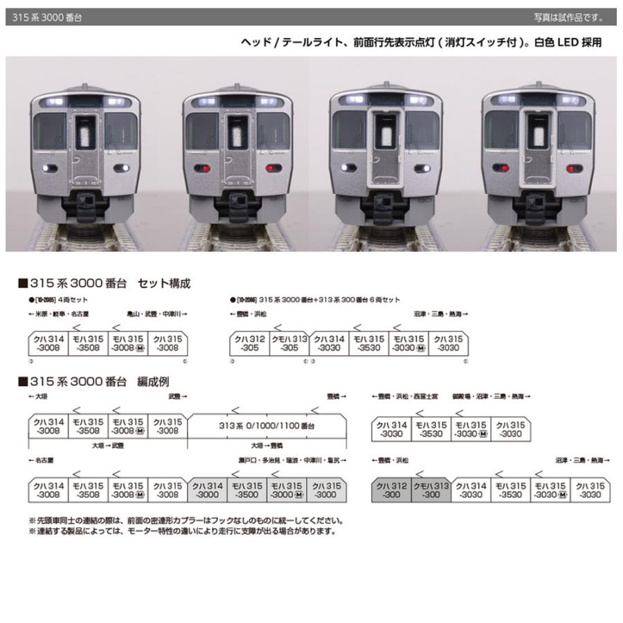 カトー（KATO） 【安心配送】 10-2066 KATO 特別企画品 JR 315系3000