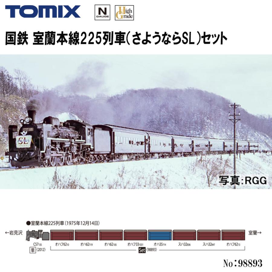 トミックス 予約 2025年12月予定 TOMIX No:98893 国鉄 室蘭本線