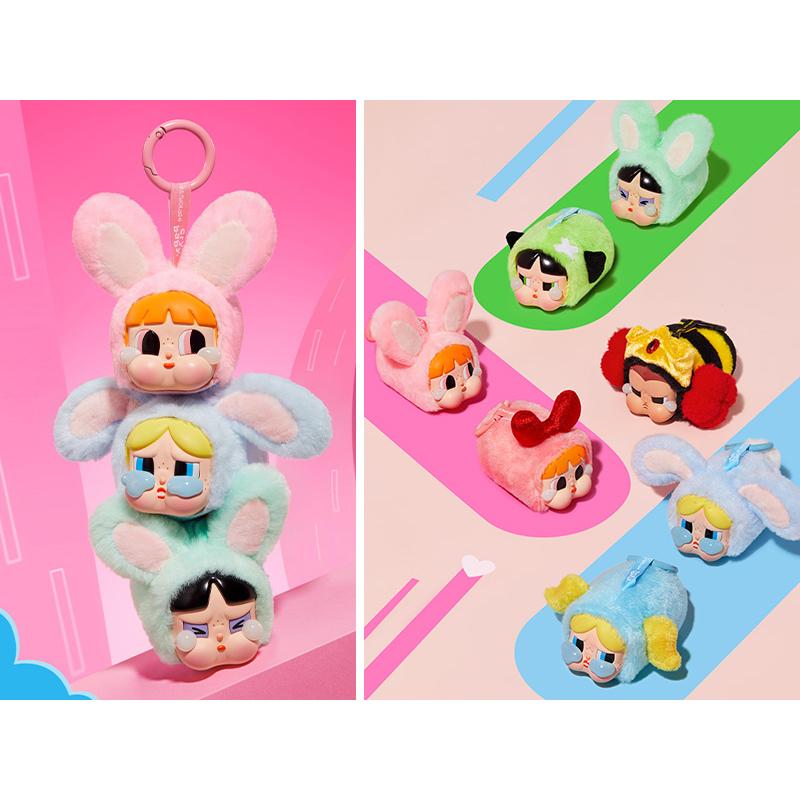 Popmart パワパフガールズ　セット売り CRYBABY × パワーパフ ガールズ シリーズ Type-Cケーブル