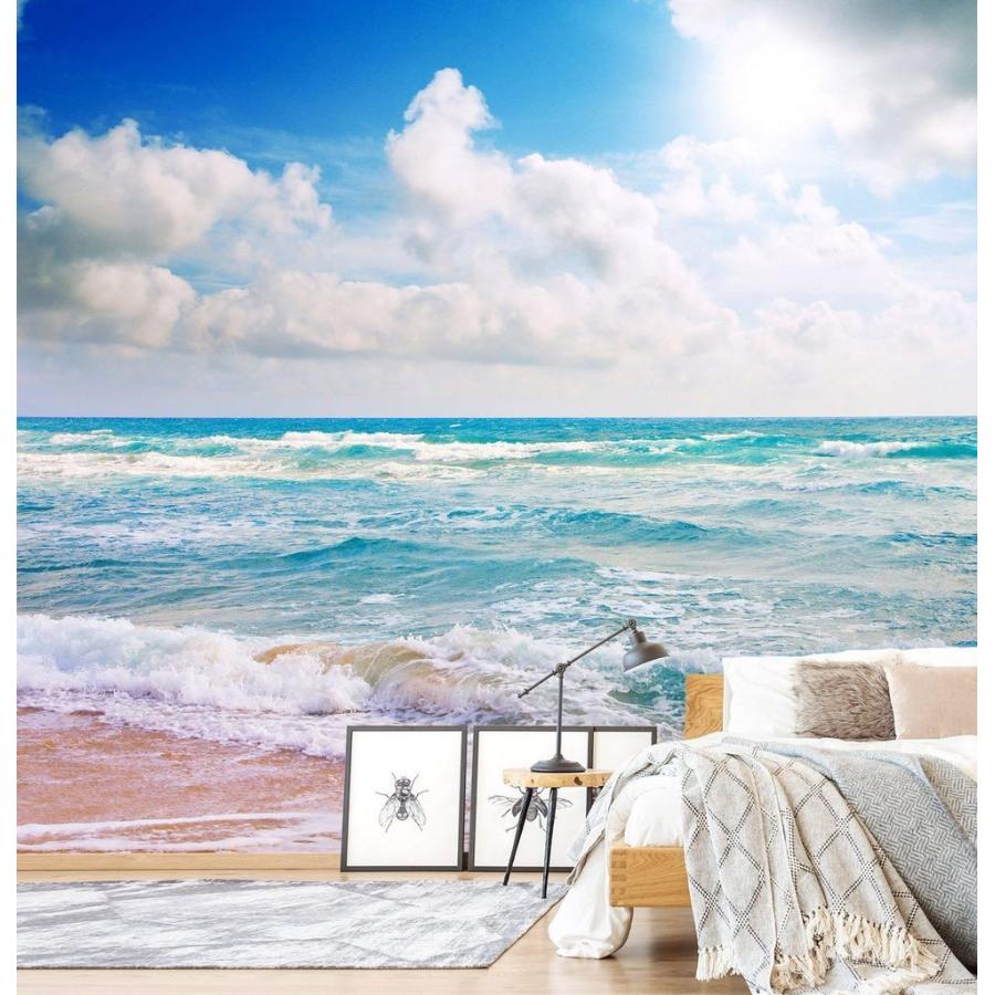 ビーチ サンシャイン サイズ大 壁紙 アート モダン モダン 綺麗 綺麗 Moderntrend おしゃれ アート Au Jess 019l