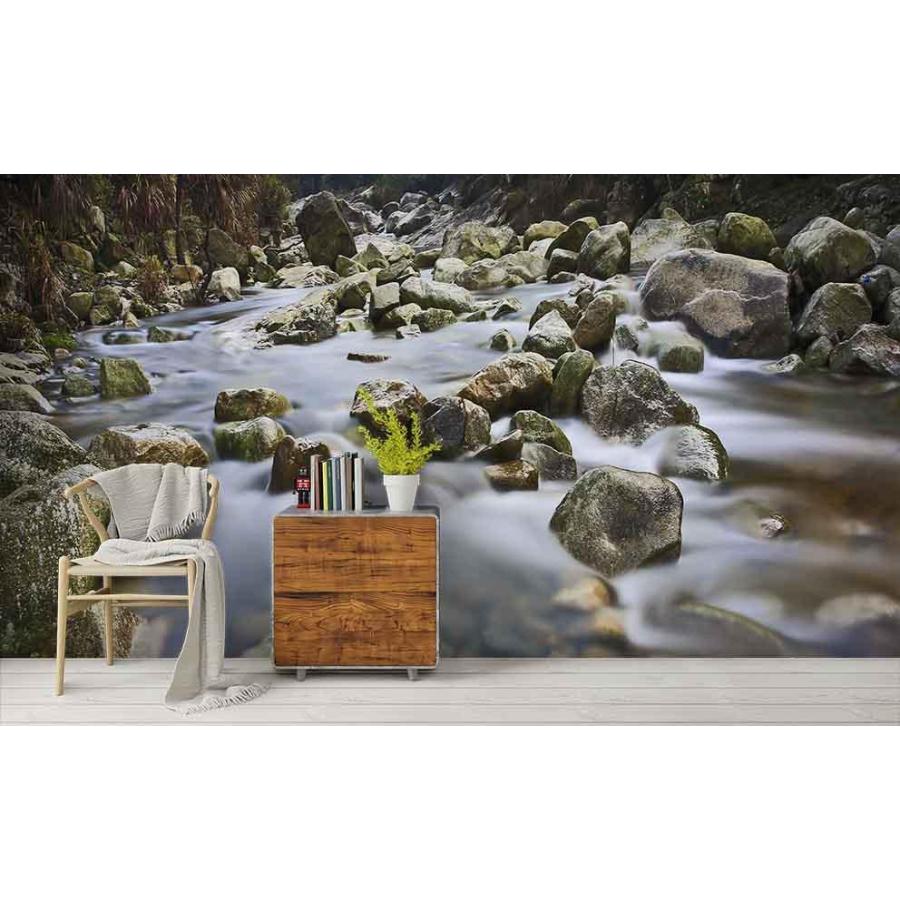 サイズ中 リバー ストーン 綺麗 サイズ中 壁紙 モダン インテリア インテリア 内装 新品 おしゃれ Moderntrend アート