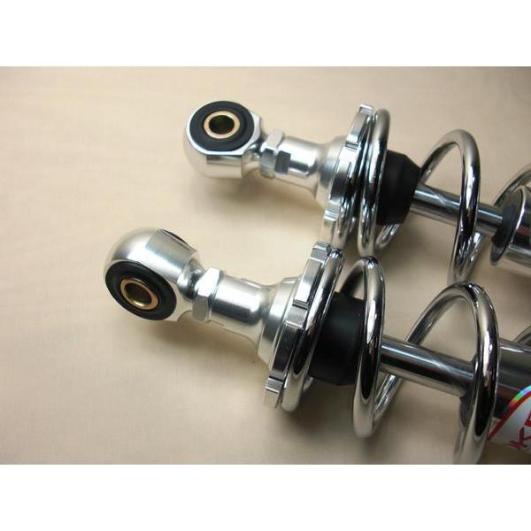 OKD製アルミボディ荒巻サス250mmメッキモンキー カブDAX B01 OKD製アルミボディ荒巻サス250mmメッキモンキー カブDAX B01