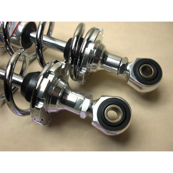 OKD製アルミボディ荒巻サス260mmメッキモンキー カブDAX B02 OKD製アルミボディ荒巻サス260mmメッキモンキー カブDAX B02