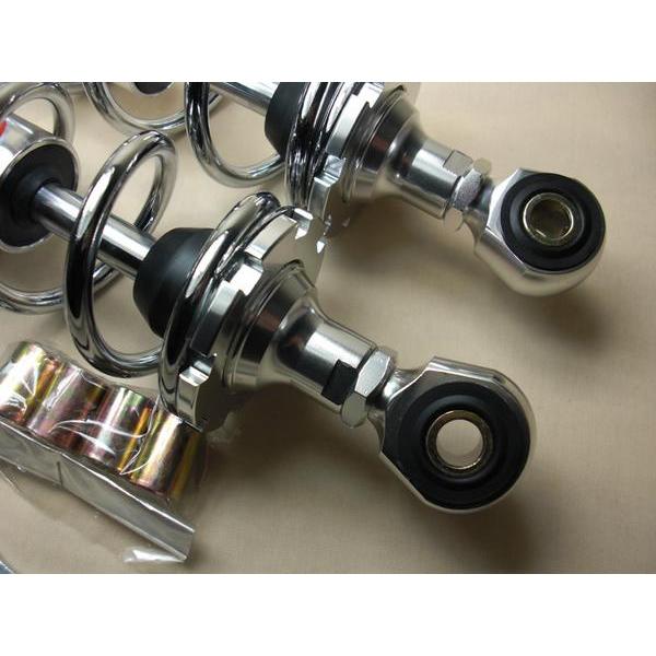 OKD製アルミボディ荒巻サス270mmメッキモンキー カブDAX B03 OKD製アルミボディ荒巻サス270mmメッキモンキー カブDAX B03