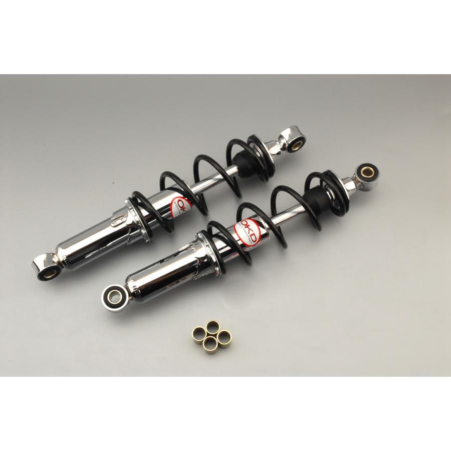 スーパーカブ OKD製荒巻サスペンション300mm黒モンキー カブDAX スーパーカブ OKD製荒巻サスペンション300mm黒モンキー カブDAX