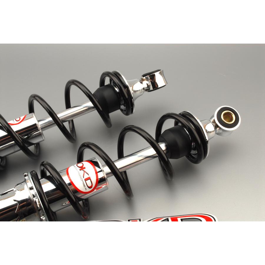 スーパーカブ OKD製荒巻サスペンション330mm黒モンキー カブDAX スーパーカブ OKD製荒巻サスペンション330mm黒モンキー カブDAX