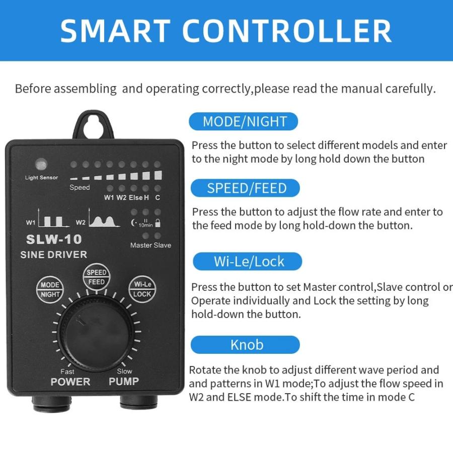 新品 jebaoウェーブポンプ SLW10 H03 : モダンワークス - 通販