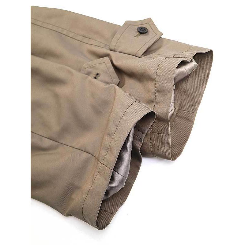 Dries Van Noten ドリスヴァンノッテン メンズ ポリエステルトレンチコート ブラウン系 S