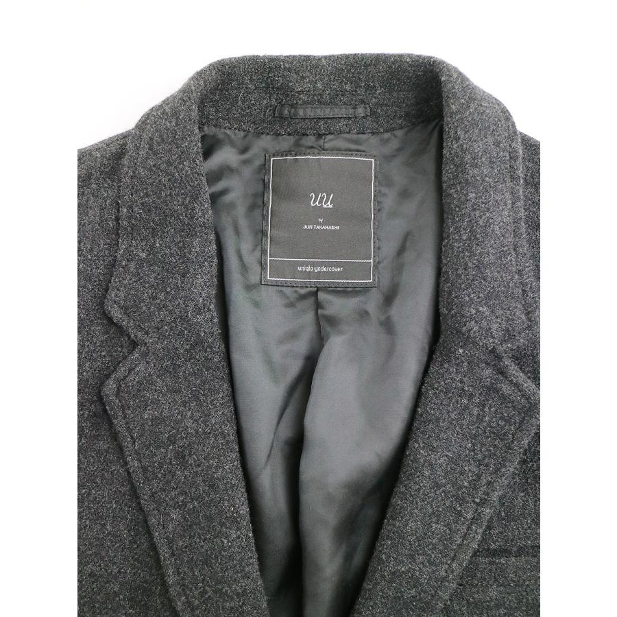 高級素材使用ブランド ジャケット Uu ユニクロ アンダーカバー ウールテーラードジャケット チャコール M メンズ Www Threeriversofs Com