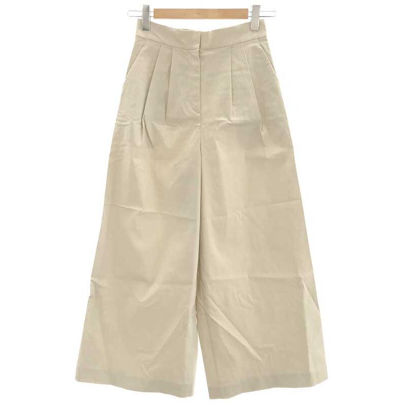 HELIOPOLE エリオポール 2タックストレッチワイドパンツ ベージュ サイズ:36 レディース  :1-240001069476:MODESCAPE Yahoo!ショップ - 通販 - Yahoo!ショッピング