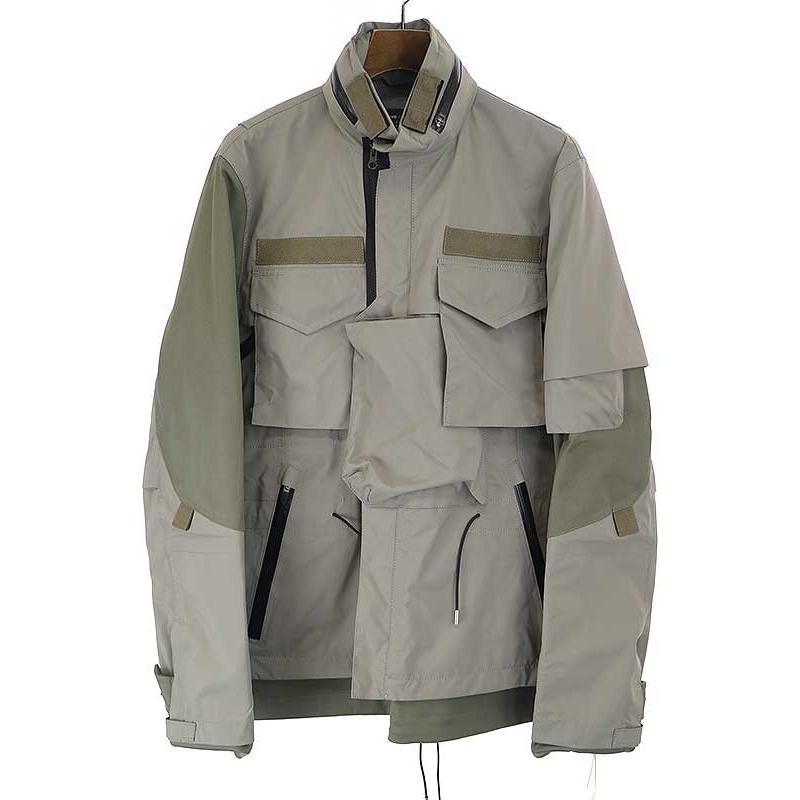 sacai × ACRONYM サカイ × アクロニウム 22SS FIELD JACKET フィールドジャケット カーキ サイズ:3 メンズ