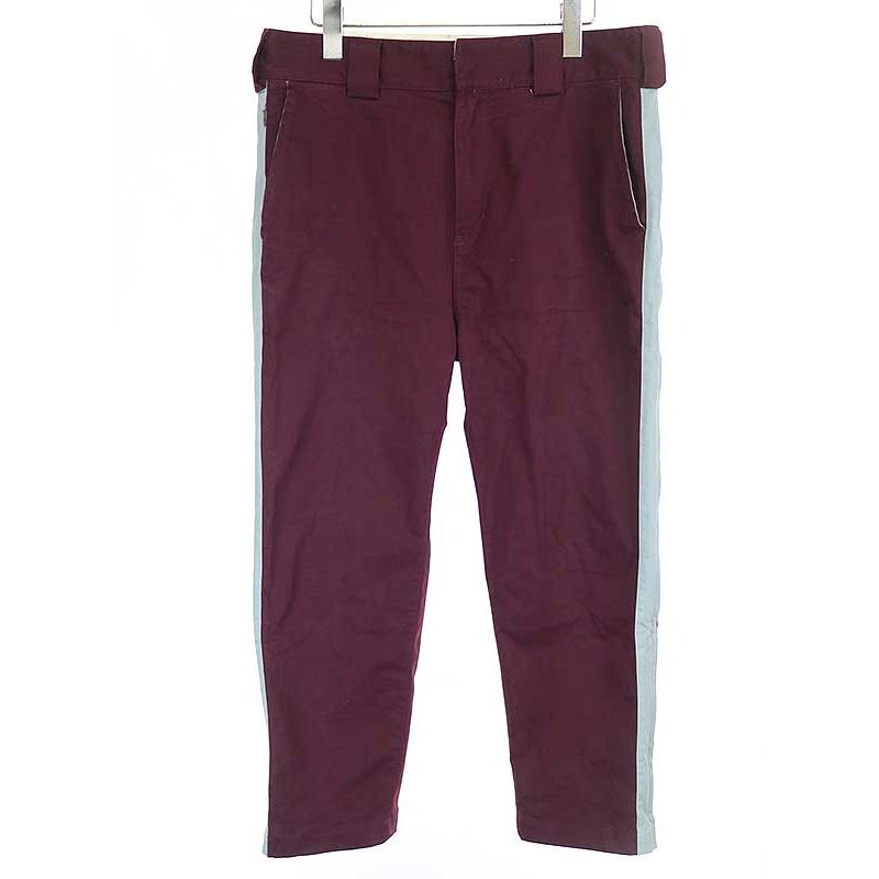Black Weirdos ブラックウィドウ 21AW Line Slacks サイドライン