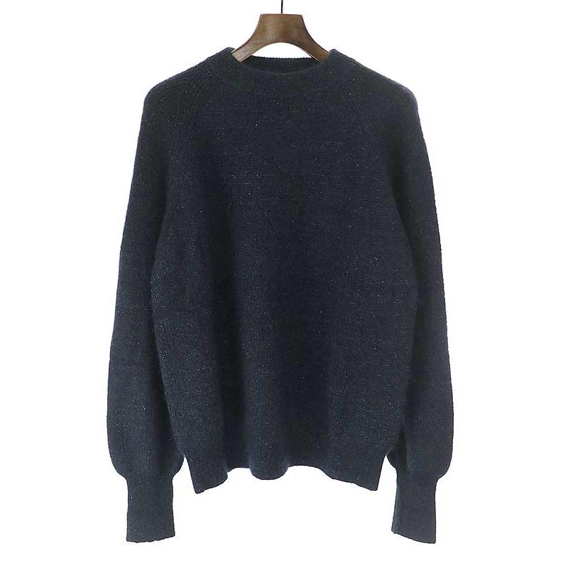 THE RERACS ザ リラクス 18AW モヘヤシルクモックネックニットセーター