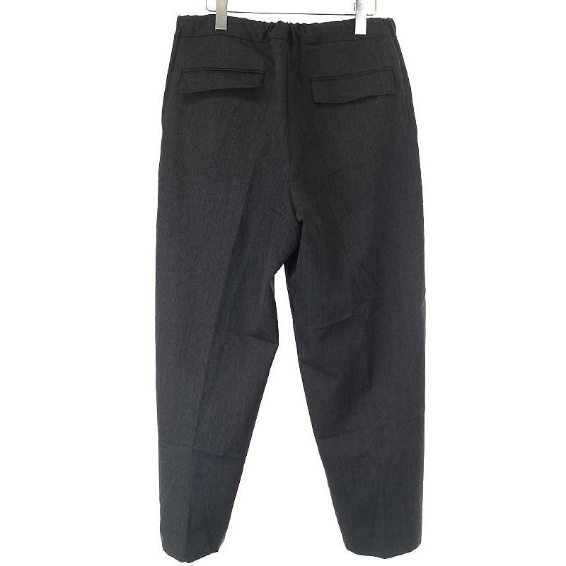 THE RERACS ザ リラクス 19AW ウールワイドイージースラックスパンツ