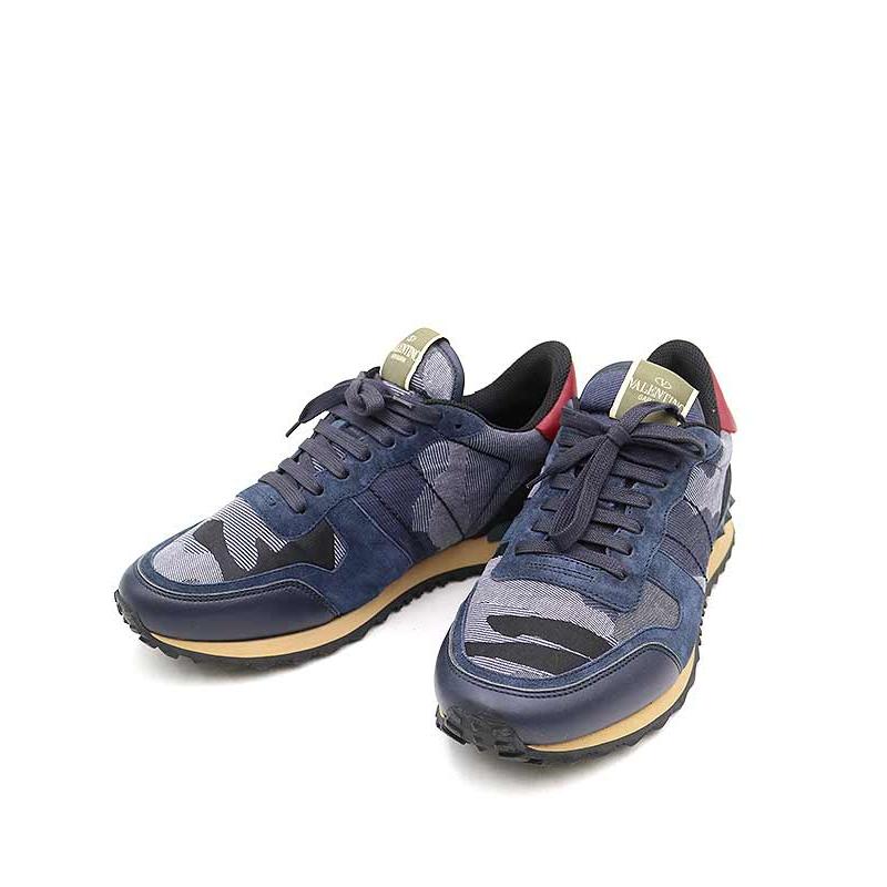 新品】 Valentino ヴァレンティノ カモフラ メンズスニーカー 40 | www