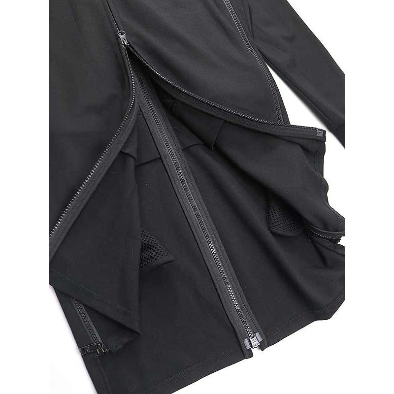 Y-3 ワイスリー 16AW マルチジップロングトラックジャケット ブラック サイズ:XS レディース【TLS】  :1-240001079941:MODESCAPE !ショップ 通販 