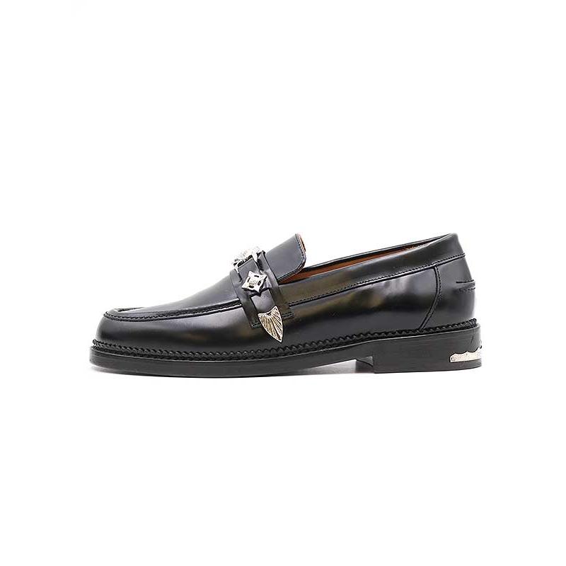 TOGA VIRILIS トーガ ビリリース METAL LOAFER メタルレザーローファー TOGA VIRILIS トーガ ビリリース METAL LOAFER メタルレザーローファー