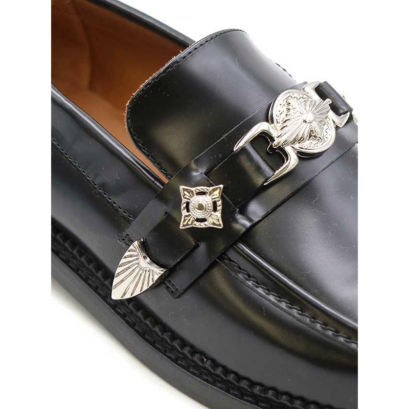 TOGA VIRILIS トーガ ビリリース METAL LOAFER メタルレザーローファー TOGA VIRILIS トーガ ビリリース METAL LOAFER メタルレザーローファー