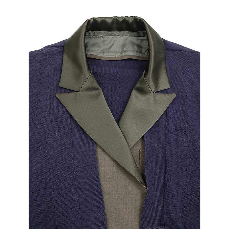 sacai サカイ 21SS Suiting x Knit Cardigan スーチングニット sacai サカイ 21SS Suiting x Knit Cardigan スーチングニット