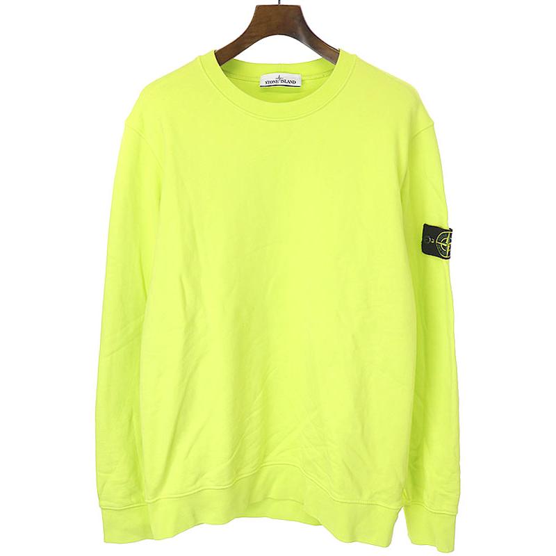 STONE ISLAND ストーンアイランド 21AW クルーネックスウェットトレーナー イエロー サイズ:XL メンズ :1