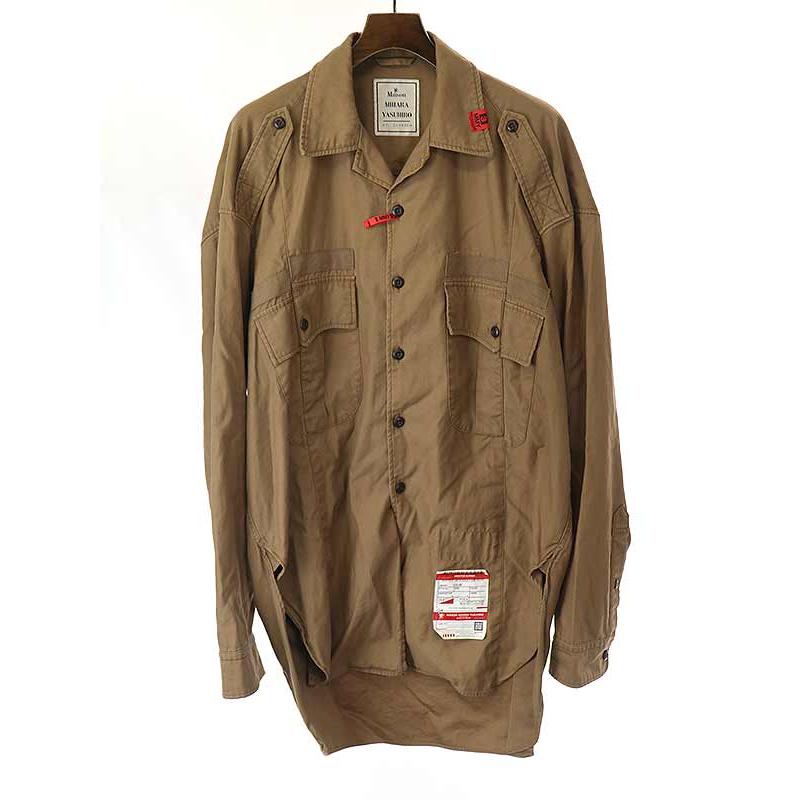 Maison MIHARA YASUHIRO メゾン ミハラヤスヒロ 21SS MILITARY SHIRT